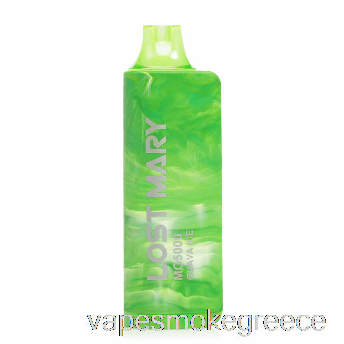 Vape Greece Lost Mary Mo5000 πάγος γκουάβα μιας χρήσης
